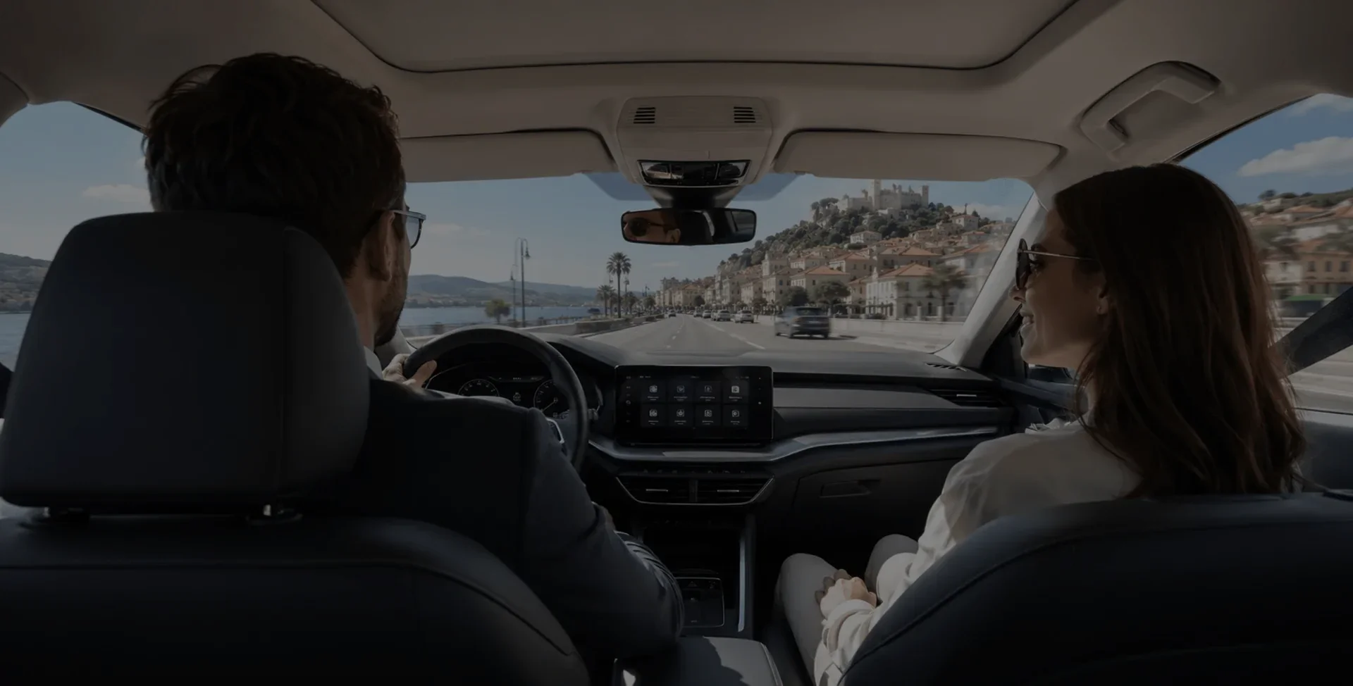Comfortable private ride along the Dalmatian coast with a professional driver